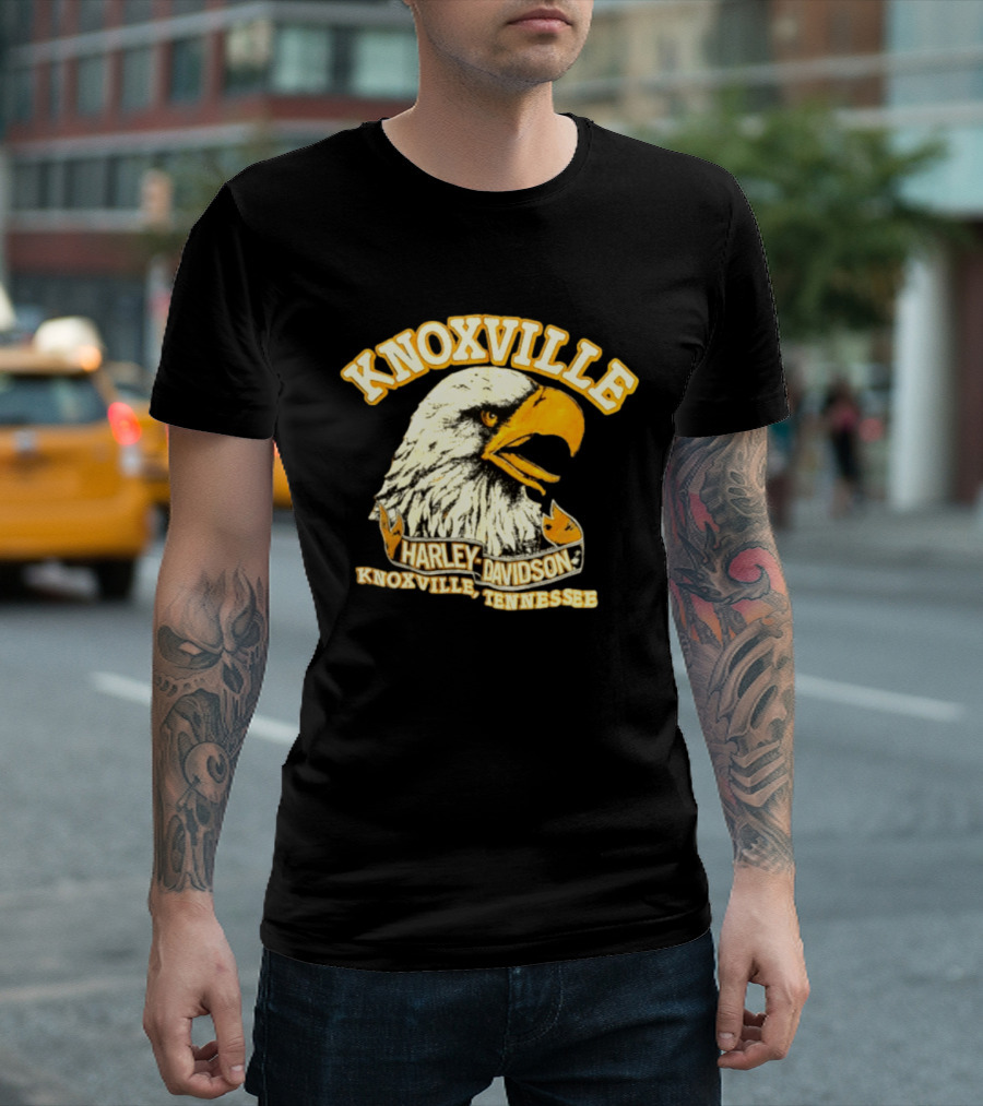 Knoxville Harley Davidson Eagle Knoxville Tennessee T-Shirt