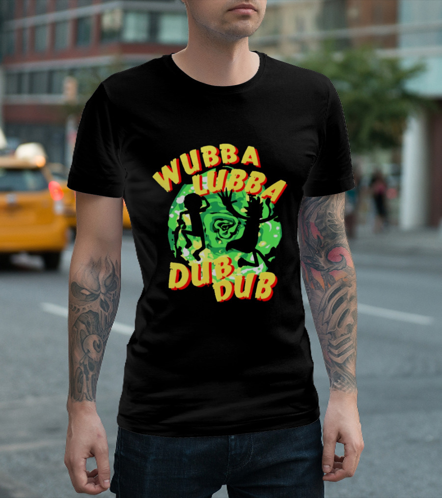 Rick And Morty Wubba Lubba Dub Dub Portal T-Shirt