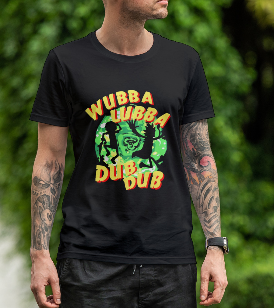 Rick And Morty Wubba Lubba Dub Dub Portal T-Shirt