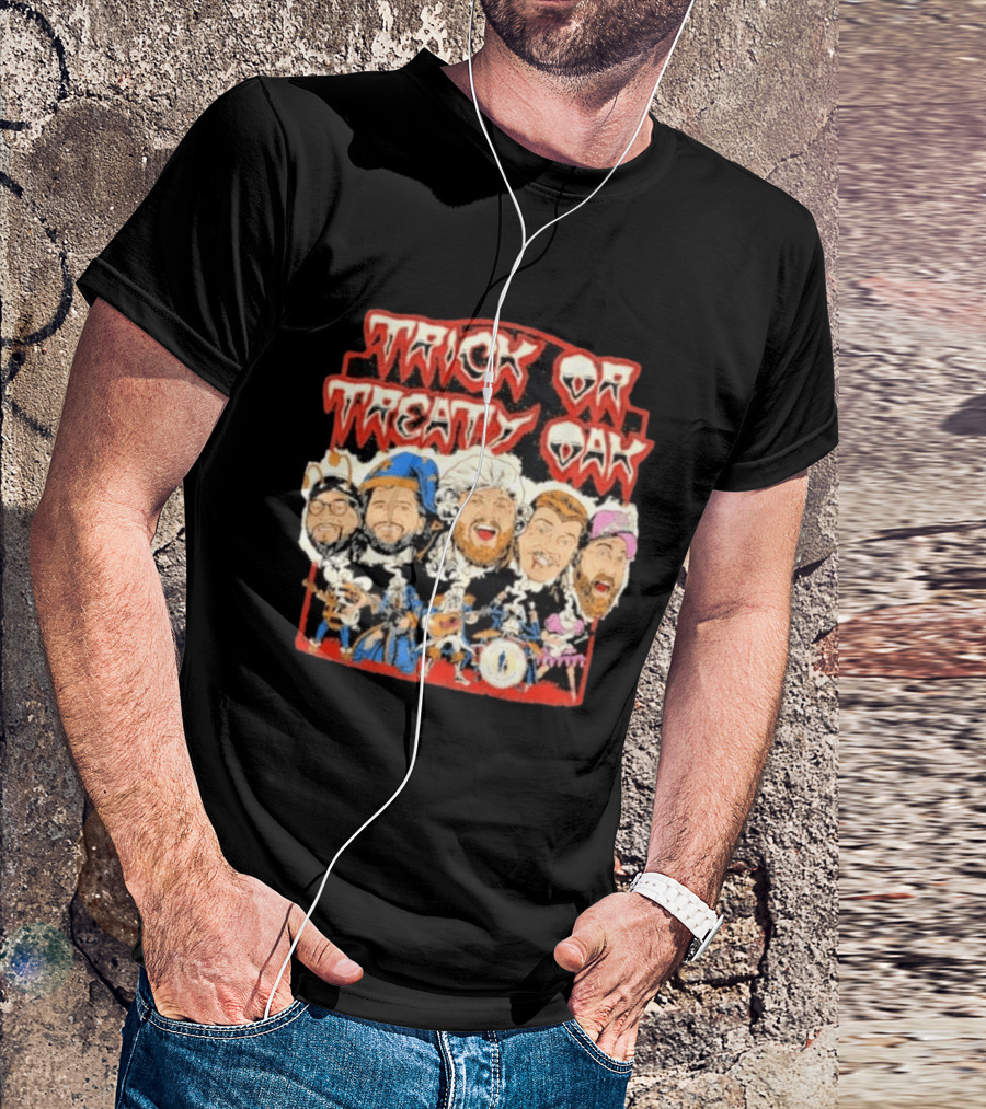 Trick Or Treaty Oak 2026 Concert Melody Mountain Ranch Stephenville Texas Oct 30 2026 T-Shirt