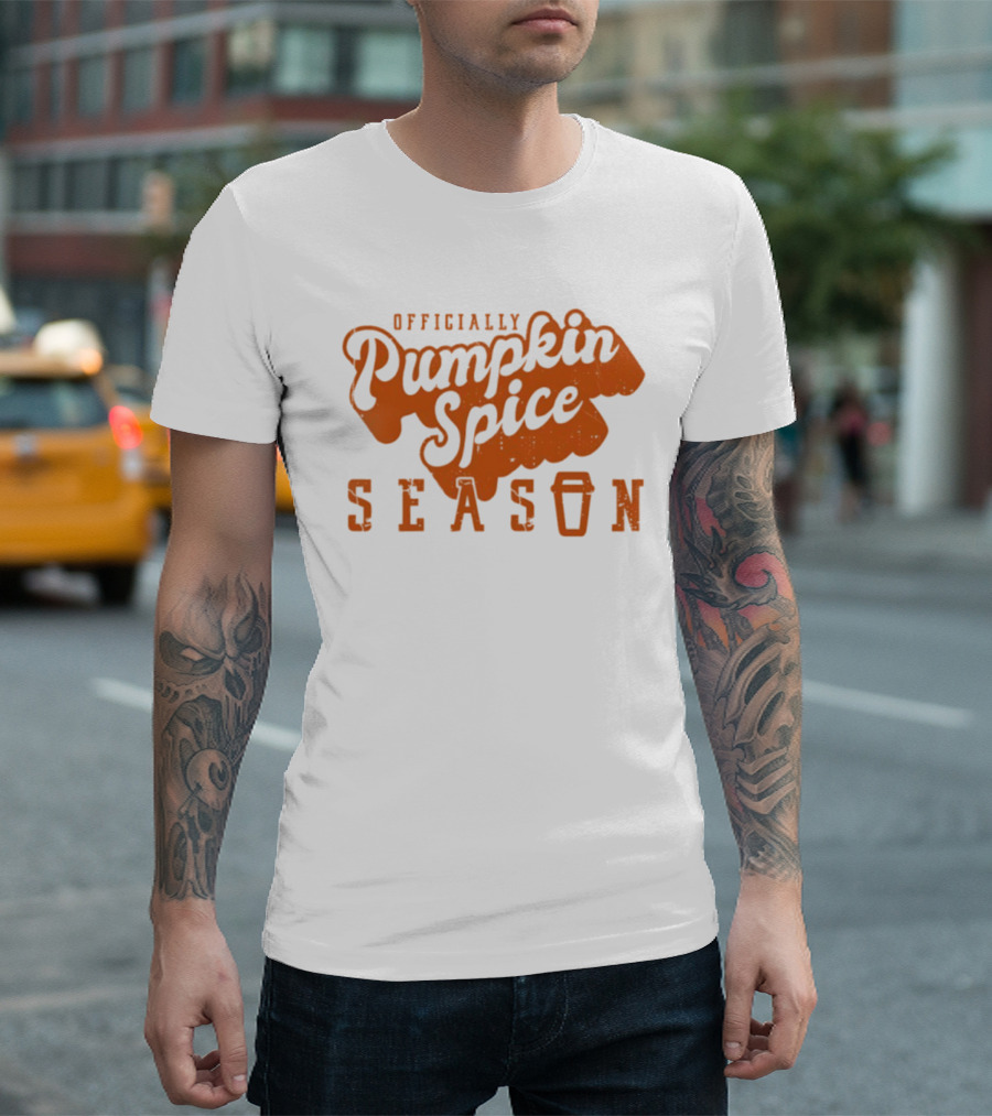 Officially Pumpkin Spice Season Cup T-Shirt