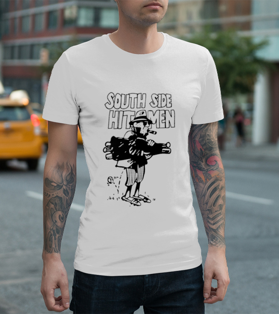 South Side Hit Men Chicago White Sox MLB Character With Bat T-Shirt