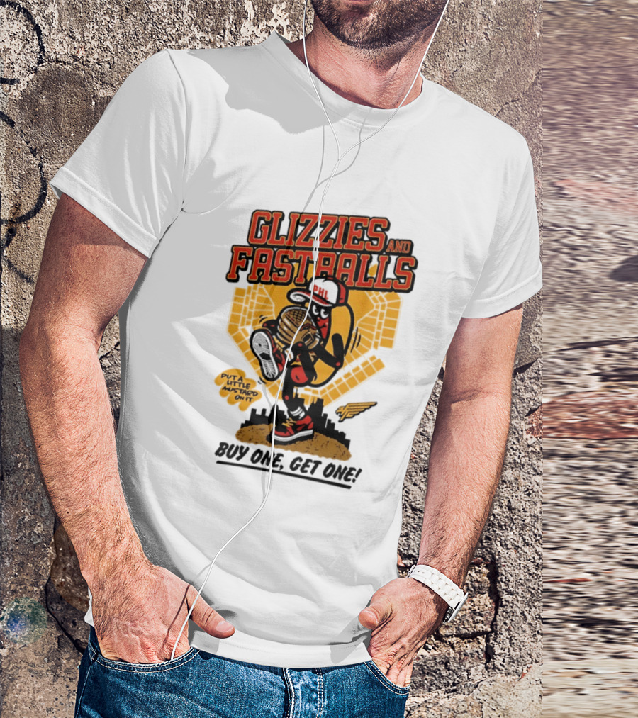 Glizzies And Fastballs Philly Baseball Buy One Get One T-Shirt