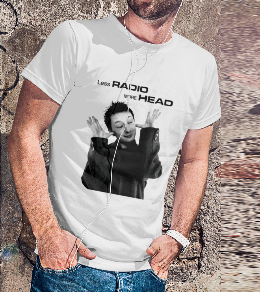 Thom Yorke Less Radio More Head Radiohead T-Shirt