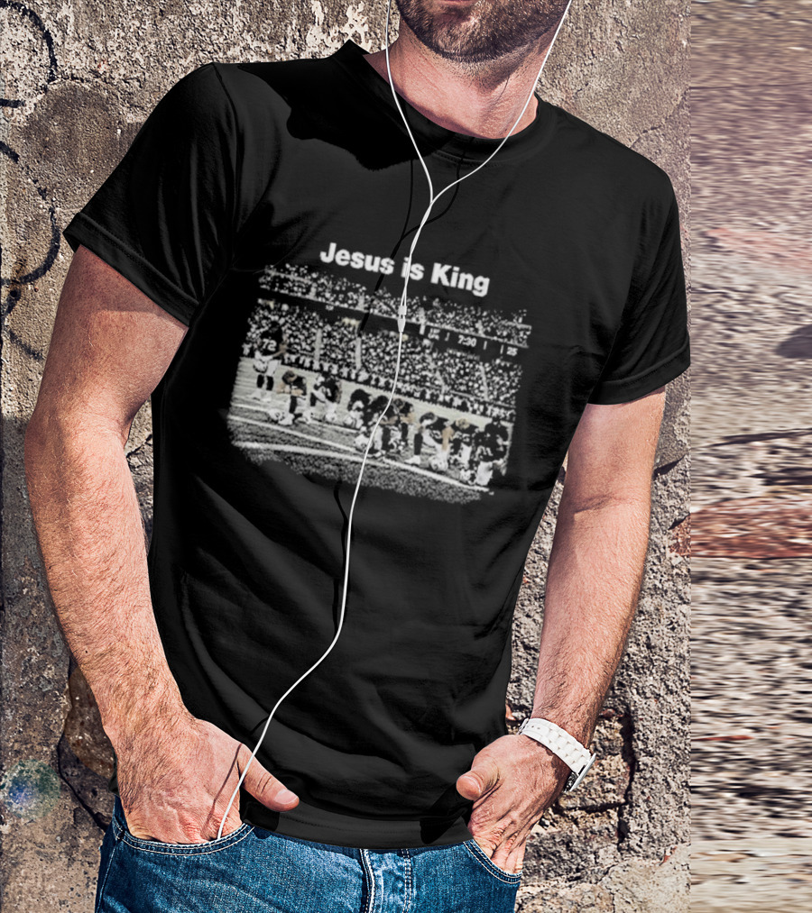 Jesus Is King Pray Football Las Vegas T-Shirt