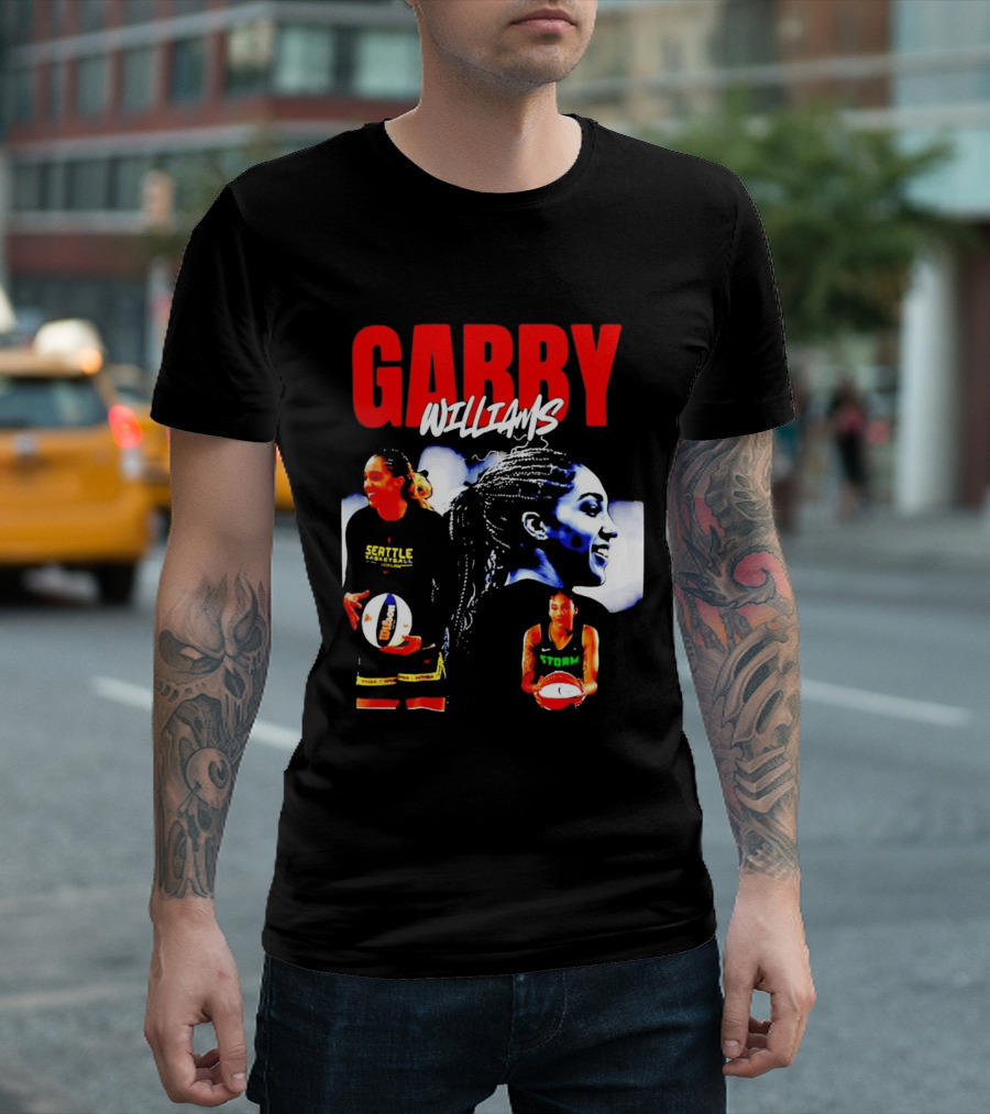 Gabby Williams Seattle Storm WNBA Classic Bootleg T-Shirt