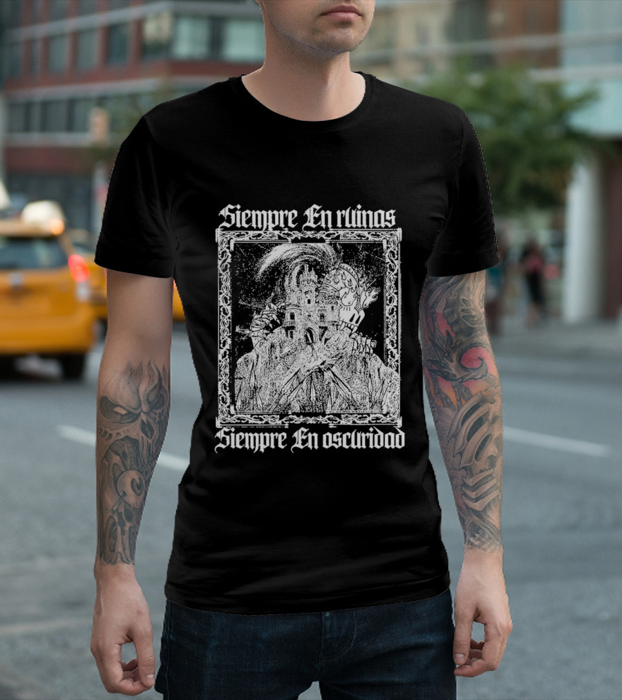 Siempre En Ruinas Siempre En Oscuridad Dark Castle T-Shirt