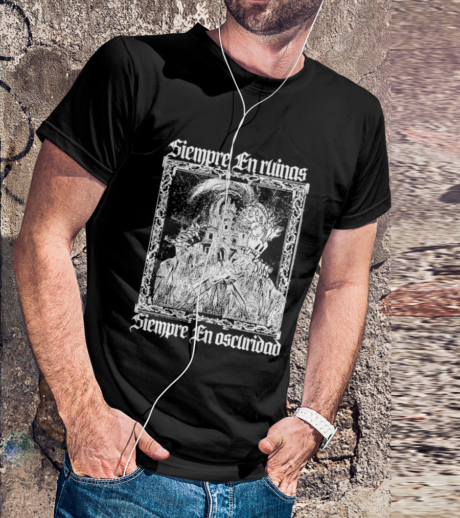 Siempre En Ruinas Siempre En Oscuridad Dark Castle T-Shirt