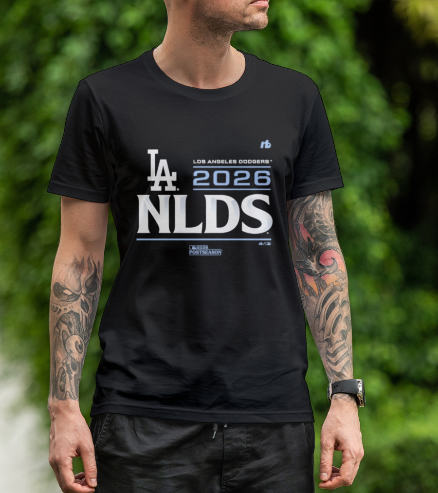 Los Angeles Dodgers 2026 NLDS Champion Locker Room T-Shirt