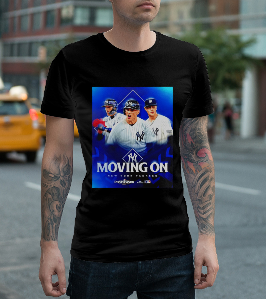 New York Yankees Moving On 2026 MLB Postseason T-Shirt
