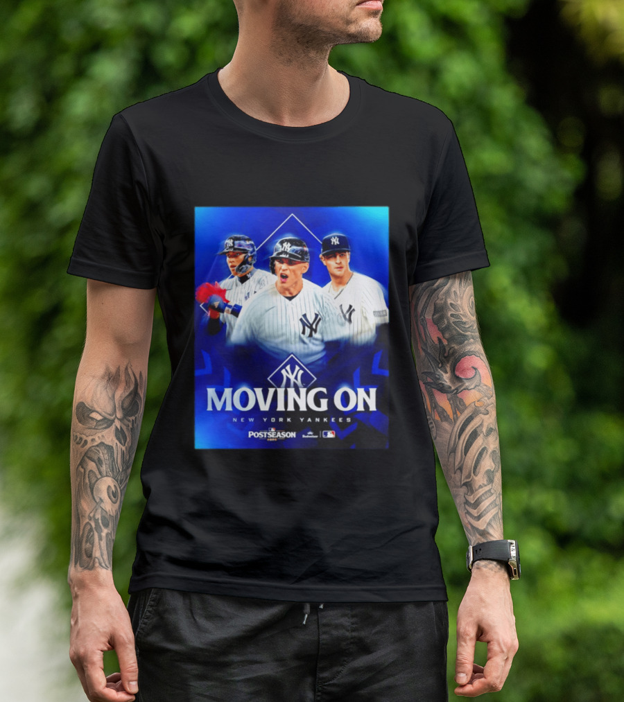 New York Yankees Moving On 2026 MLB Postseason T-Shirt