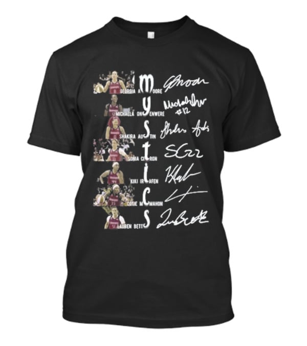 Washington Mystics Player Season 2026 Basketball Team Spirit T-Shirt