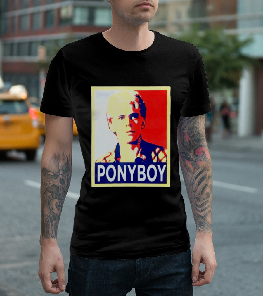 Ponyboy The Outsiders SE Hinton C Thomas Howell Iconic Pop T-Shirt