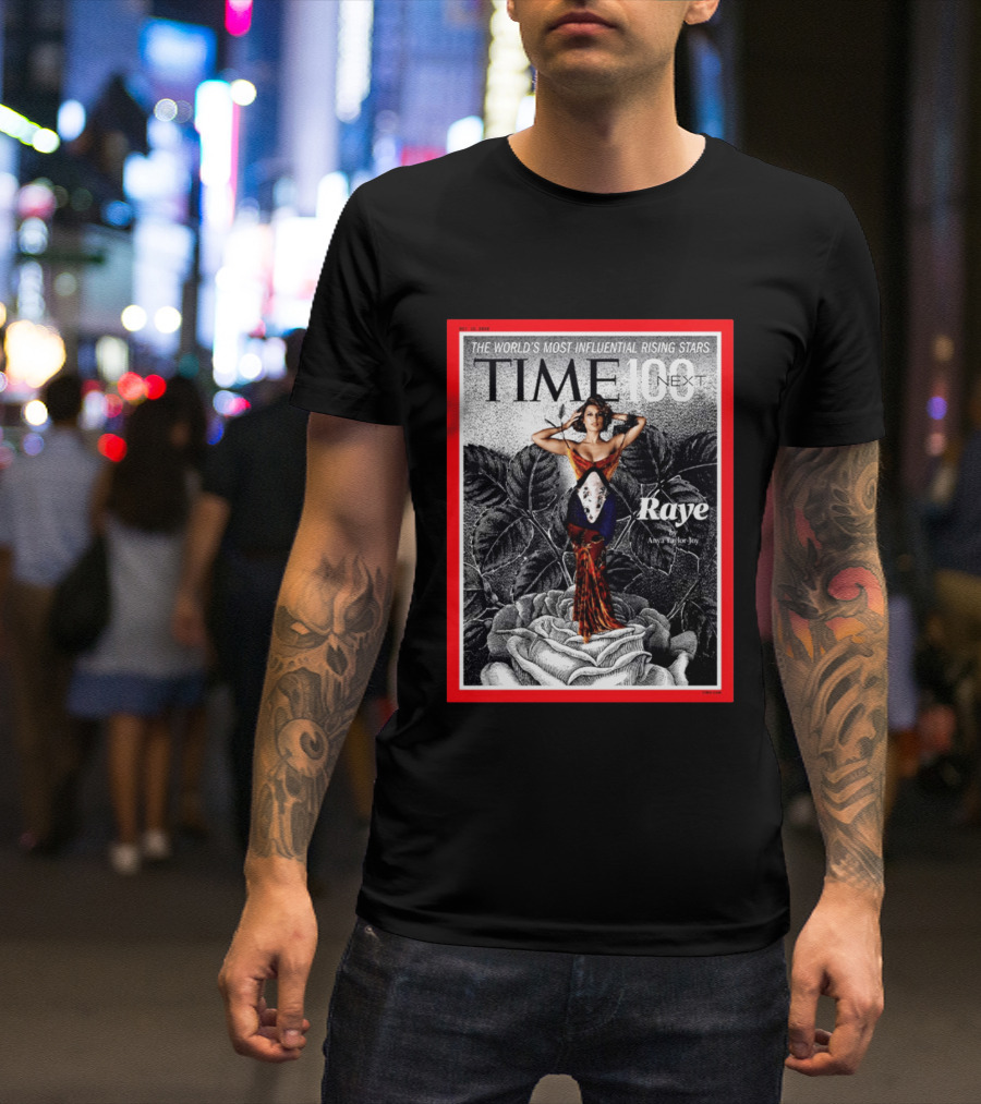 TIME100 Next The World's Most Influential Rising Stars Raye Cover By Anya Taylor Joy T-Shirt