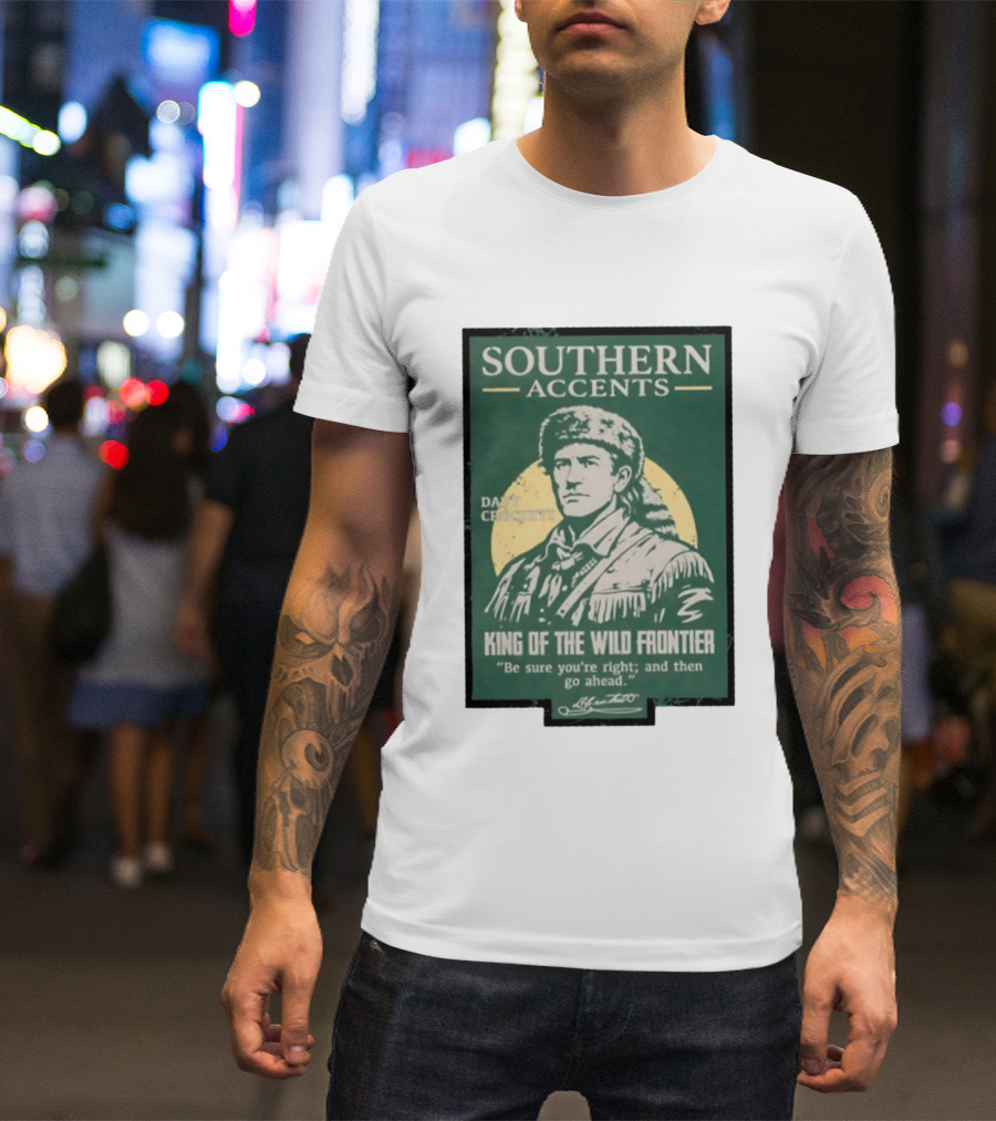 Southern Accents Davy Crockett King Of The Wild Frontier T-Shirt