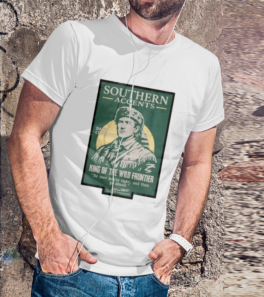 Southern Accents Davy Crockett King Of The Wild Frontier T-Shirt