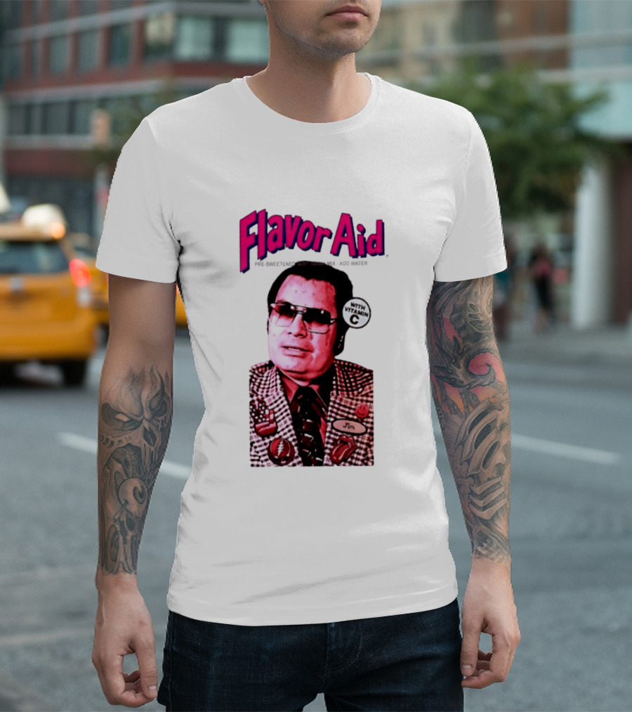 Flavor Aid Jim Jones Pre Sweetened Drink Mix With Vitamin C T-Shirt