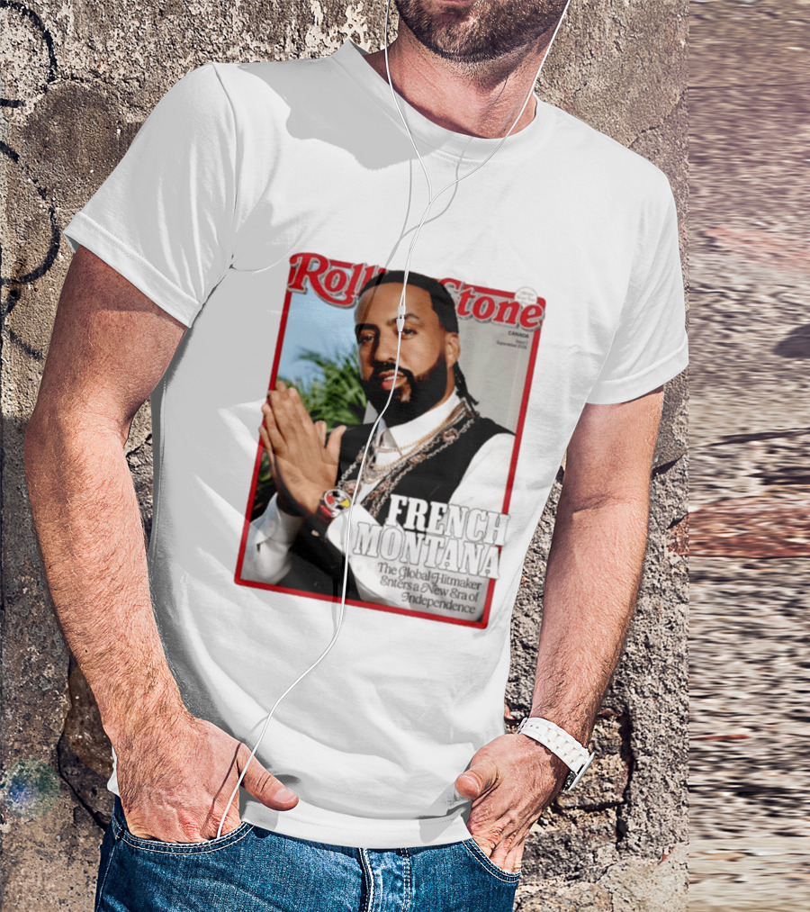 Rolling Stone Canada September 2026 French Montana Global Hitmaker New Era Of Independence T-Shirt