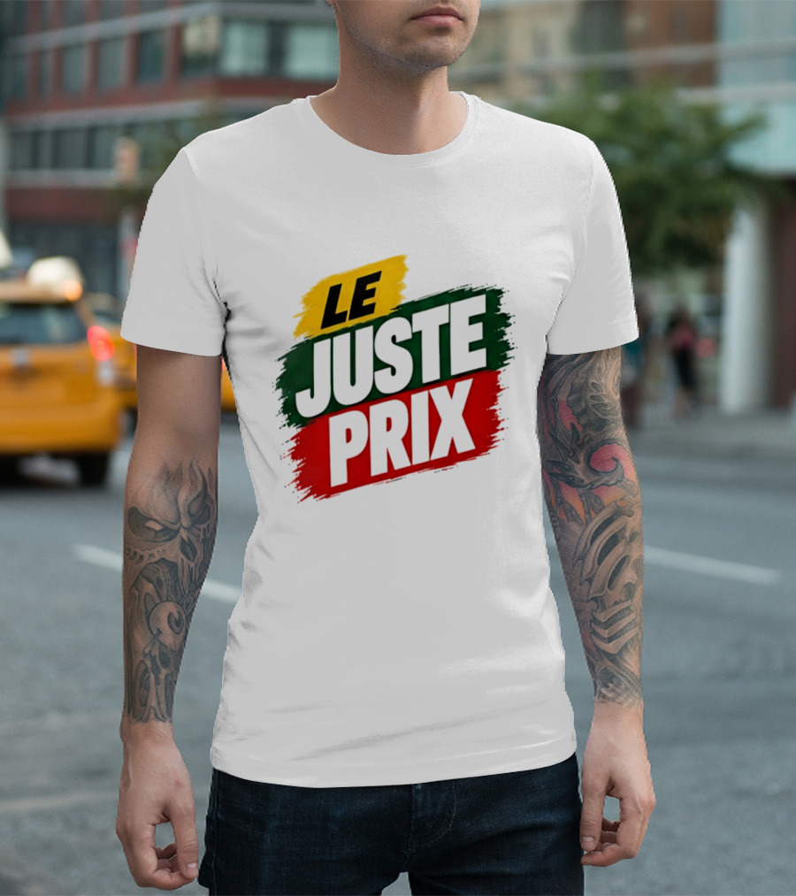 Le Juste Prix The Price Is Right Game Show T-Shirt