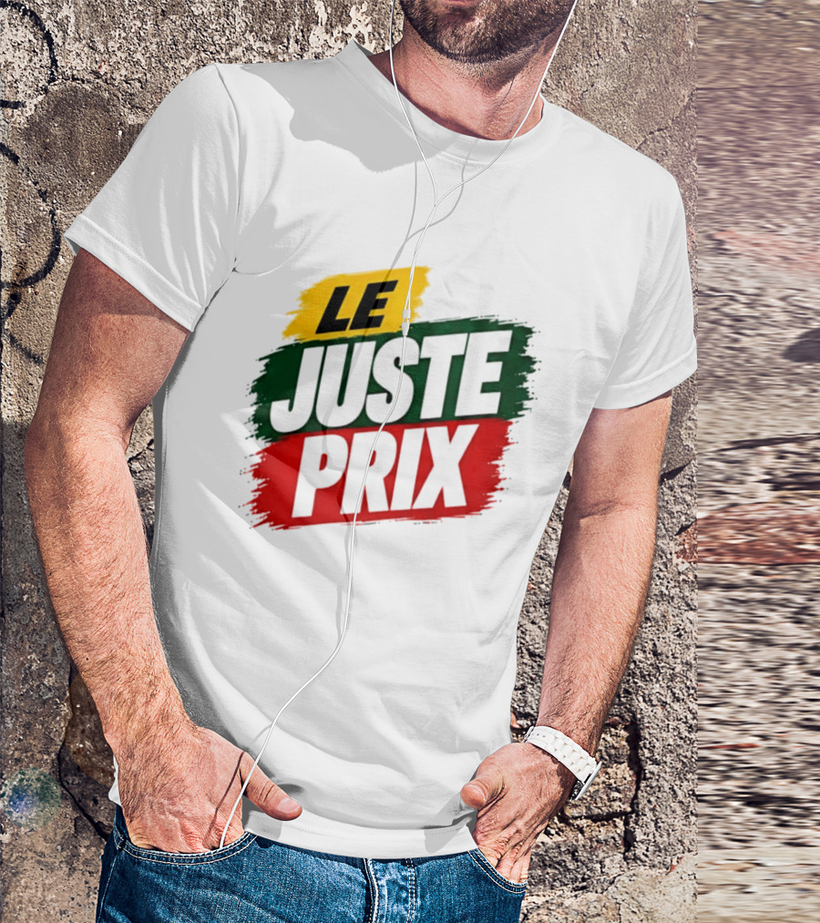 Le Juste Prix The Price Is Right Game Show T-Shirt