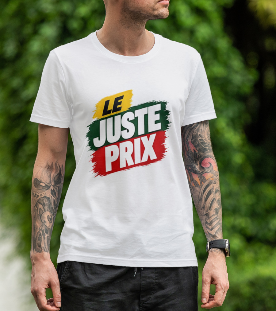 Le Juste Prix The Price Is Right Game Show T-Shirt