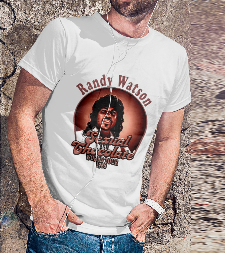 Randy Watson Sexual Chocolate World Tour 1988 Retro Concert T-Shirt