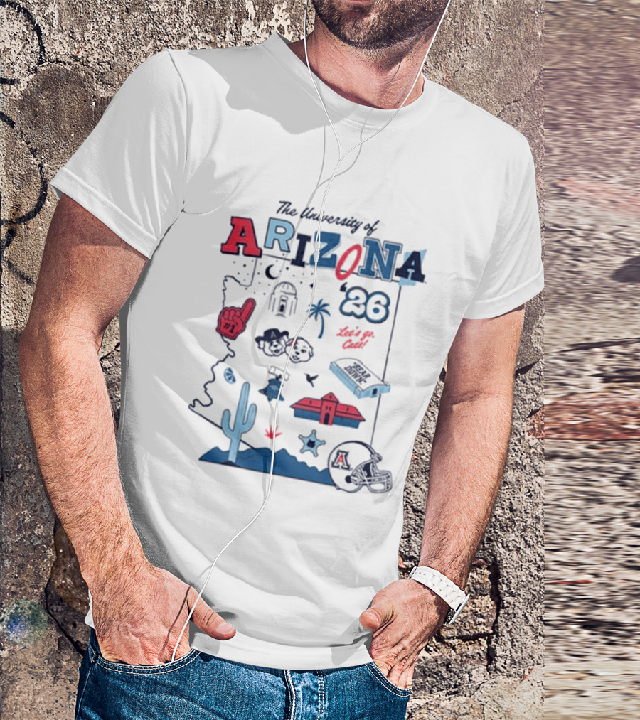 The University Of Arizona Family Weekend Gameday 2026 Arizona T-Shirt
