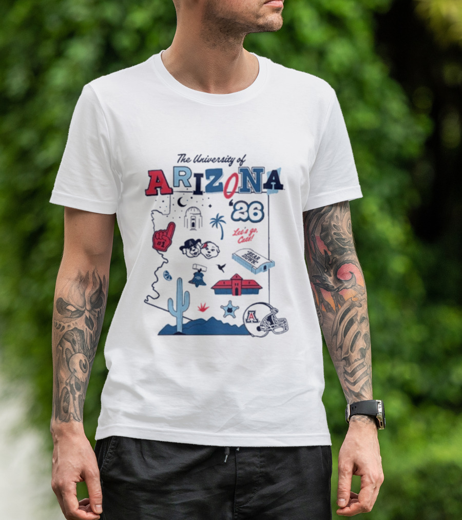 The University Of Arizona Family Weekend Gameday 2026 Arizona T-Shirt