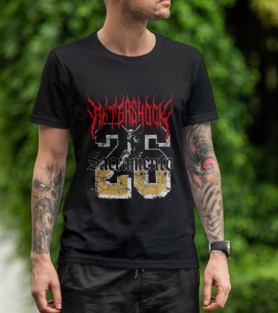 Aftershock 2026 Sacramento CA Festival October 1 4 After Party Event T-Shirt