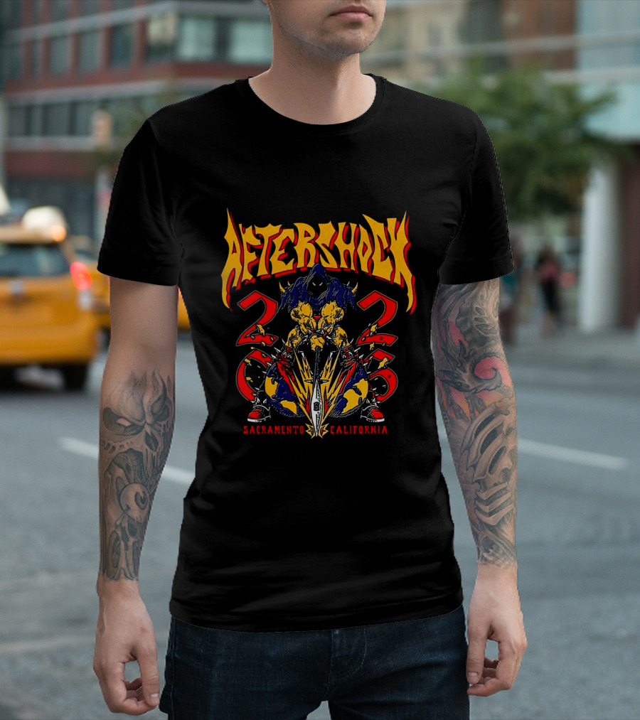 Aftershock Festival 2026 Sacramento California October 1 4 Eternia Event T-Shirt