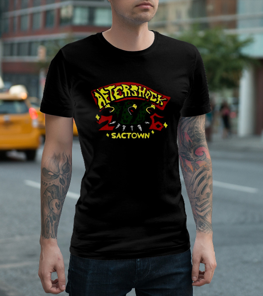 Aftershock Festival 2026 Sactown Griffin Trio October 1 4 Sacramento CA T-Shirt