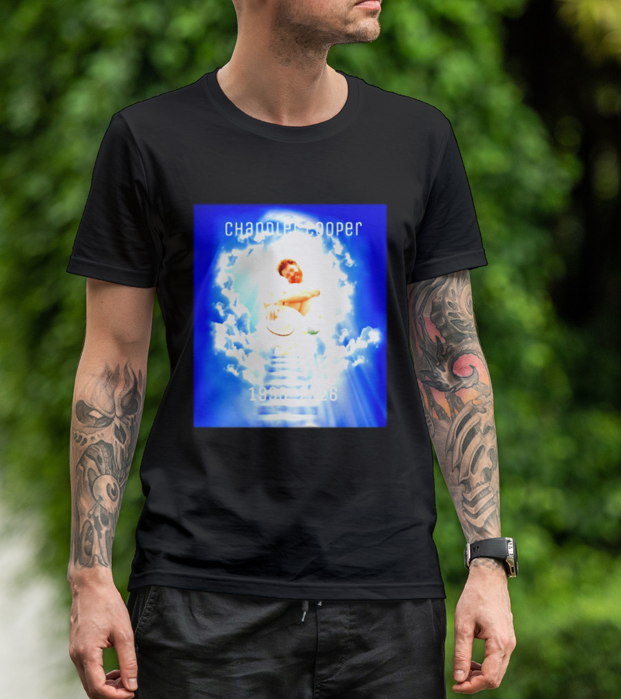 Chandler Cooper 1998 2026 Memorial Clouds And Light T-Shirt