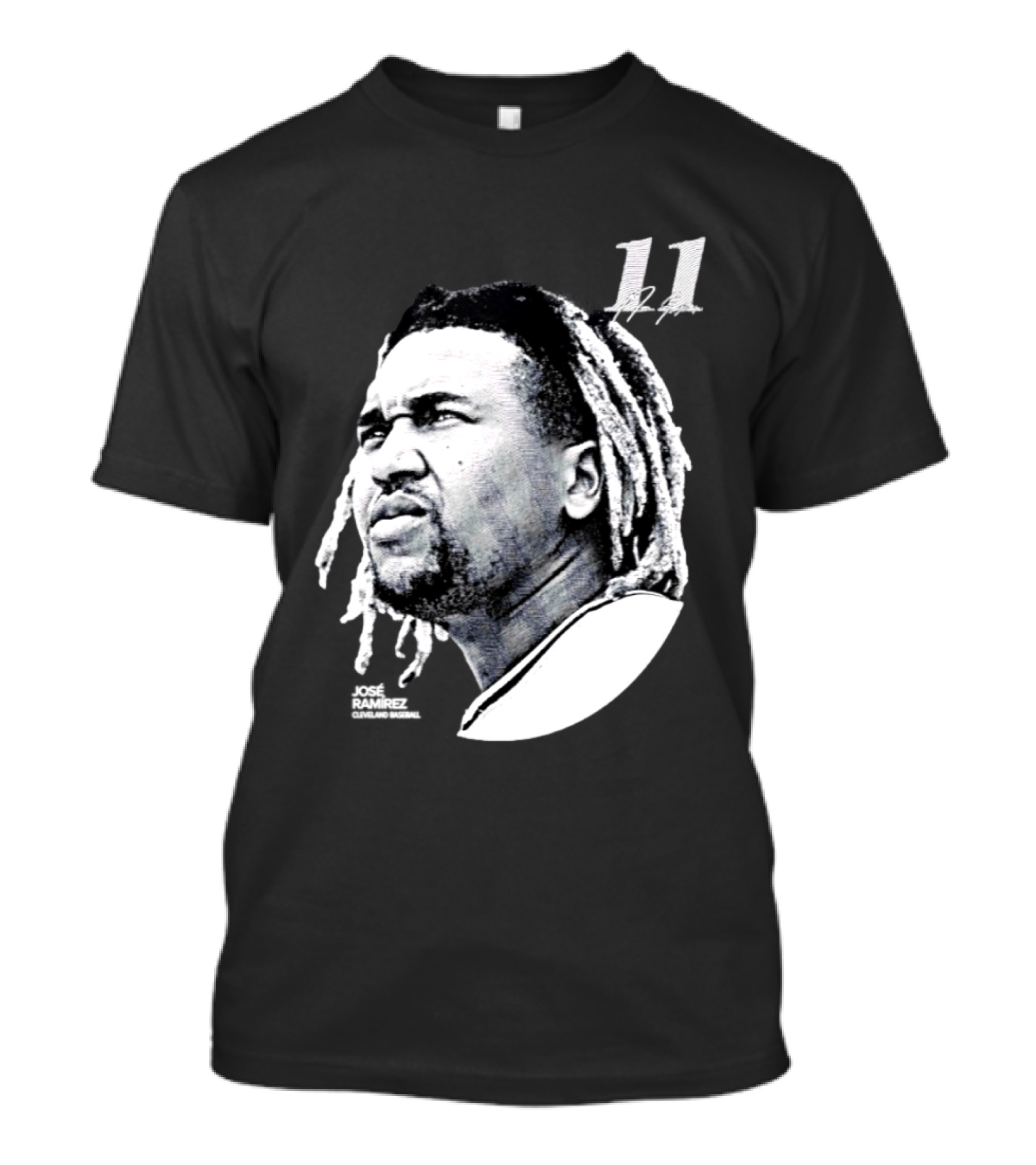 Jose Ramirez Cleveland Guardians 2026 Lineage Series 11 T-Shirt
