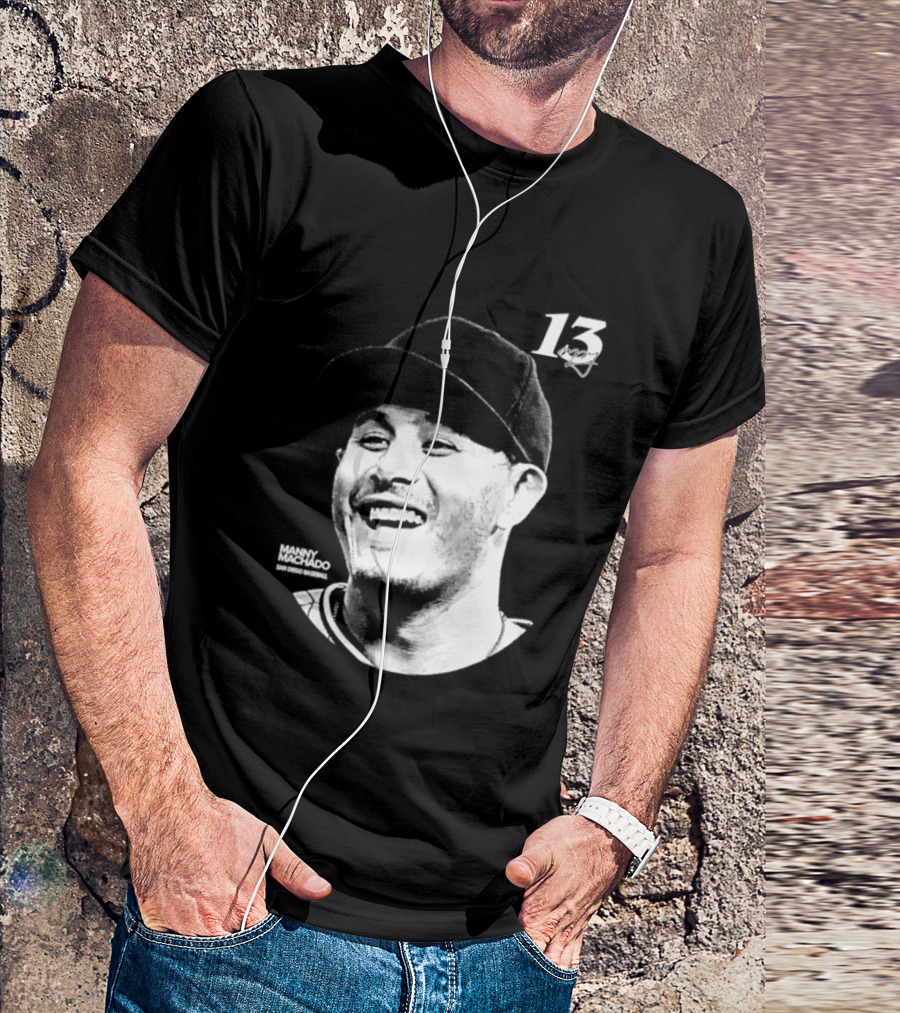 Manny Machado 13 San Diego Padres MLB Lineage Series 2026 T-Shirt