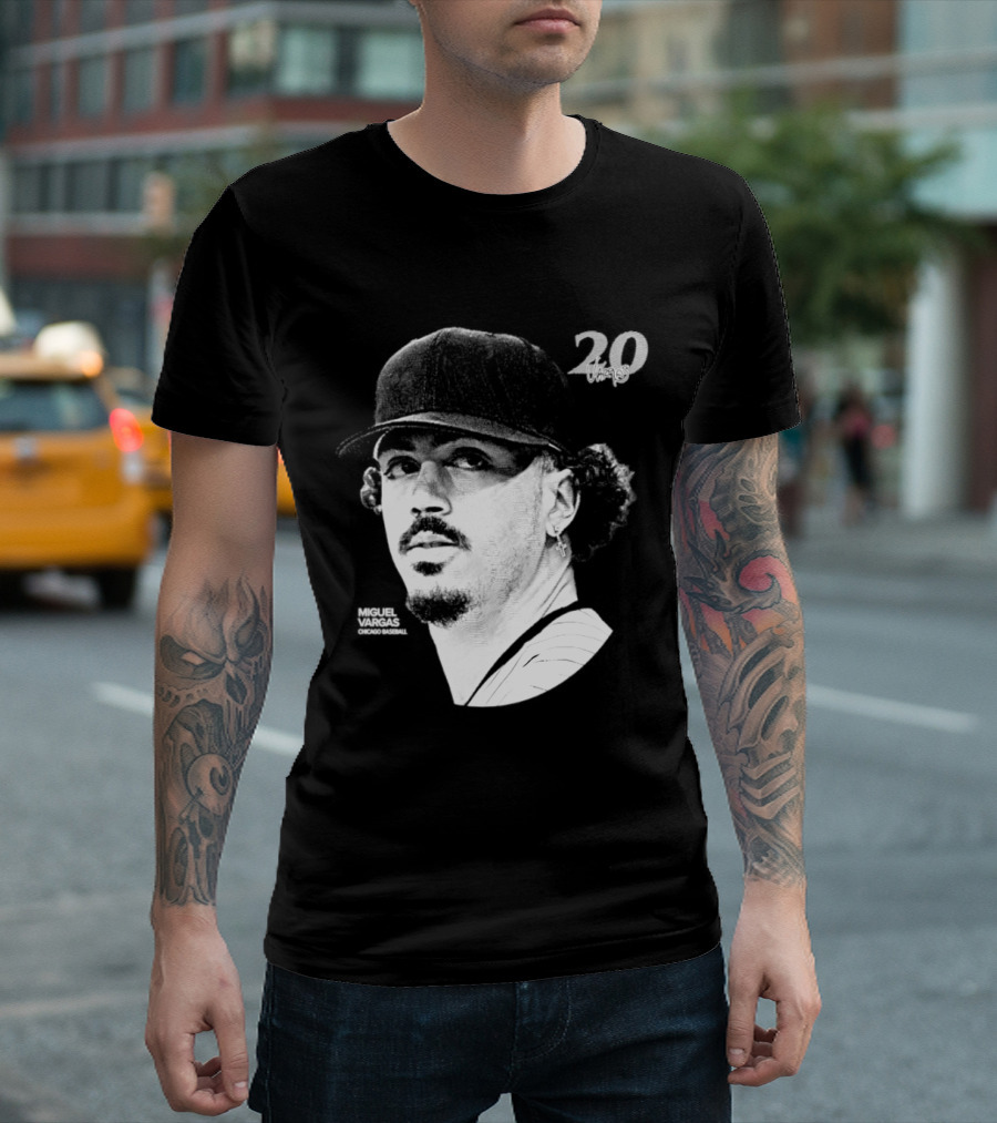 Miguel Vargas 20 Chicago White Sox MLB 2026 Lineage Series T-Shirt