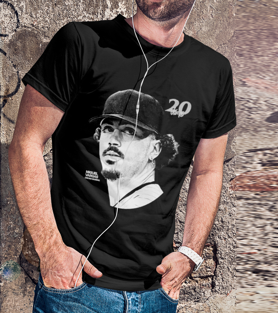 Miguel Vargas 20 Chicago White Sox MLB 2026 Lineage Series T-Shirt