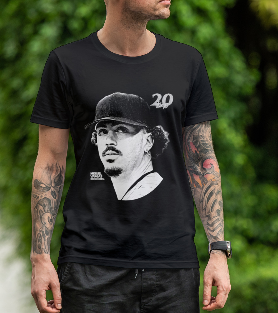 Miguel Vargas 20 Chicago White Sox MLB 2026 Lineage Series T-Shirt