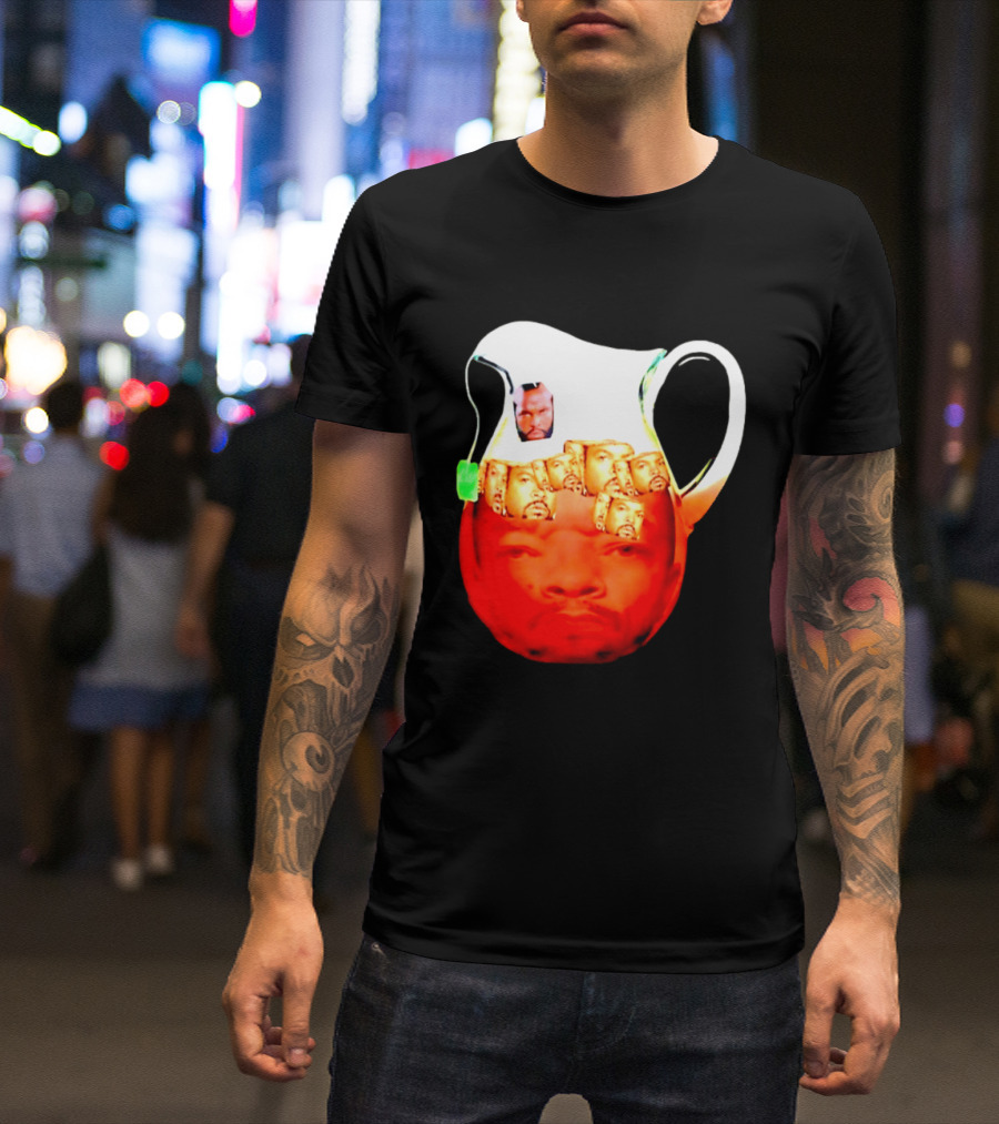 Mr T Ice Cube Ice Tea Pitcher Meme T-Shirt