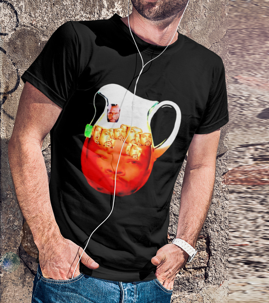 Mr T Ice Cube Ice Tea Pitcher Meme T-Shirt