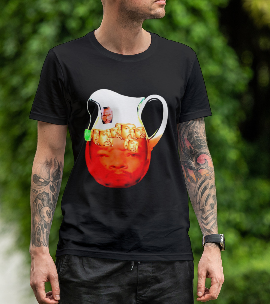 Mr T Ice Cube Ice Tea Pitcher Meme T-Shirt
