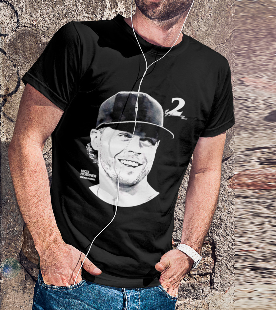Chicago Cubs Nico Hoerner 2 MLB 2026 Lineage Series T-Shirt