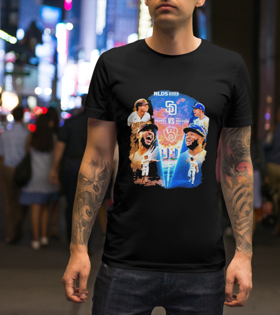 NLDS 2026 San Diego Padres Vs Milwaukee Brewers Showdown T-Shirt