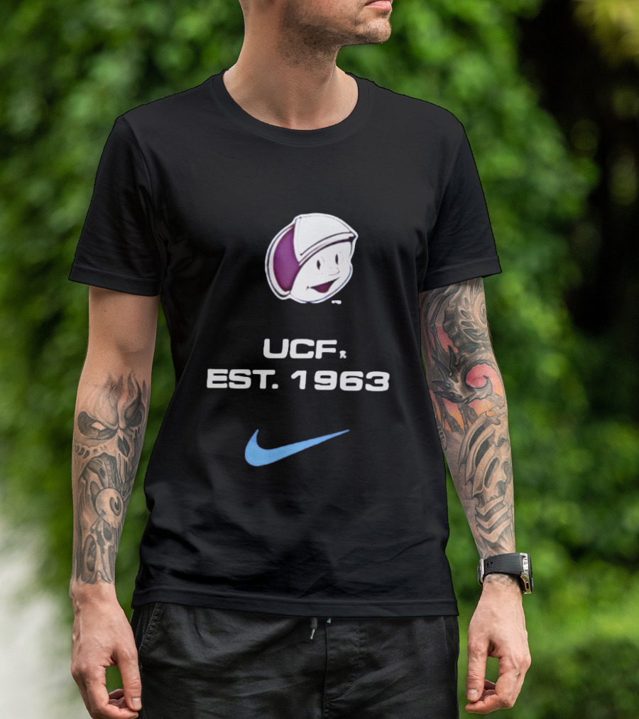 UCF Knights 2026 Space Game UCF Est 1963 Vintage Astronaut Nike T-Shirt