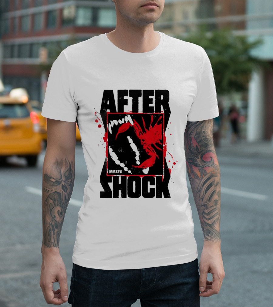 Aftershock Festival 2026 Sacramento CA October 1 4 2026 Scorpion XV Stinging Bite T-Shirt
