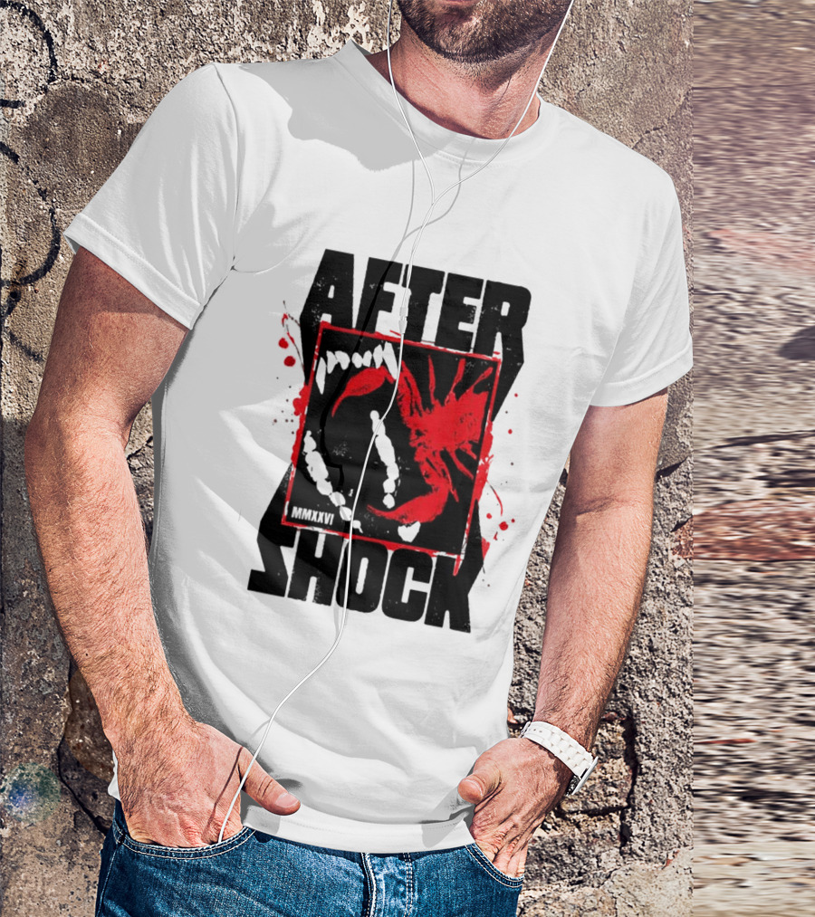 Aftershock Festival 2026 Sacramento CA October 1 4 2026 Scorpion XV Stinging Bite T-Shirt