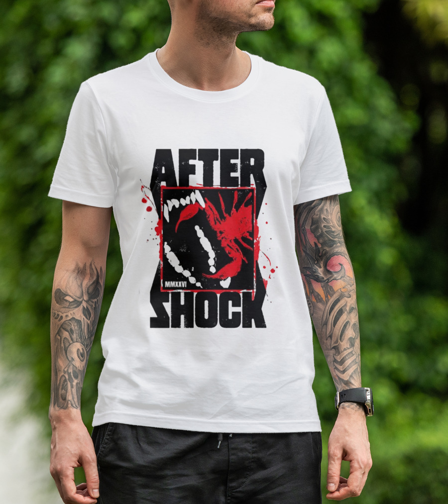 Aftershock Festival 2026 Sacramento CA October 1 4 2026 Scorpion XV Stinging Bite T-Shirt