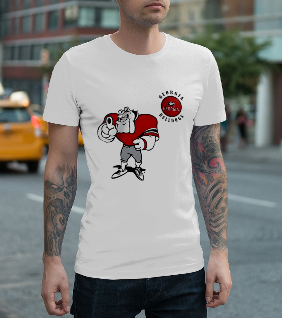 Georgia Bulldogs 2026 NCAA Tailgater Hometown Football Mascot Georgia T-Shirt