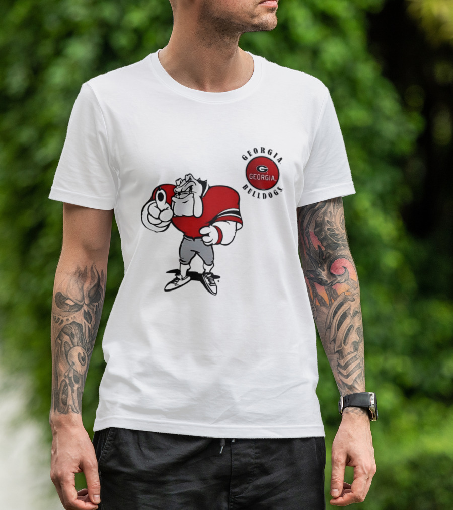 Georgia Bulldogs 2026 NCAA Tailgater Hometown Football Mascot Georgia T-Shirt