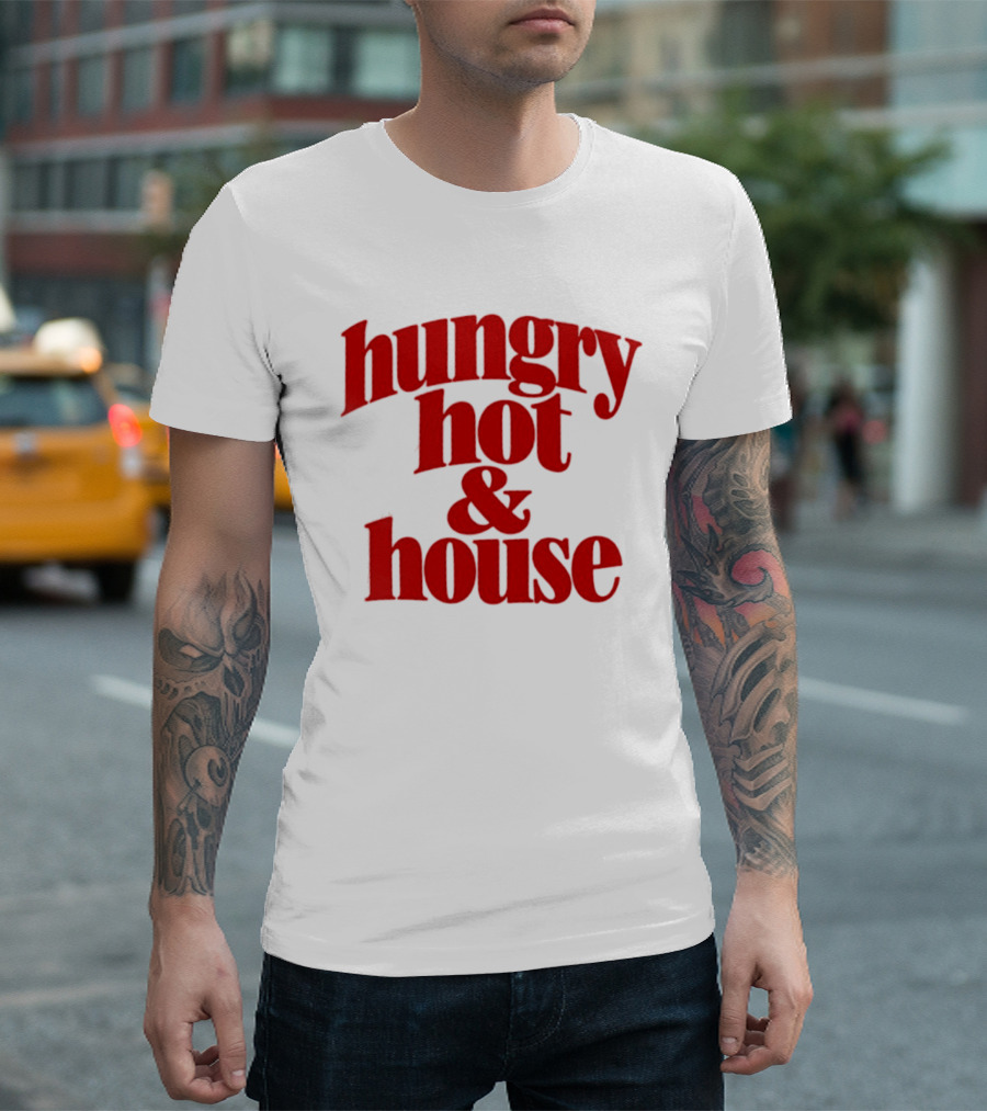 Hungry Hot House Food Red T-Shirt