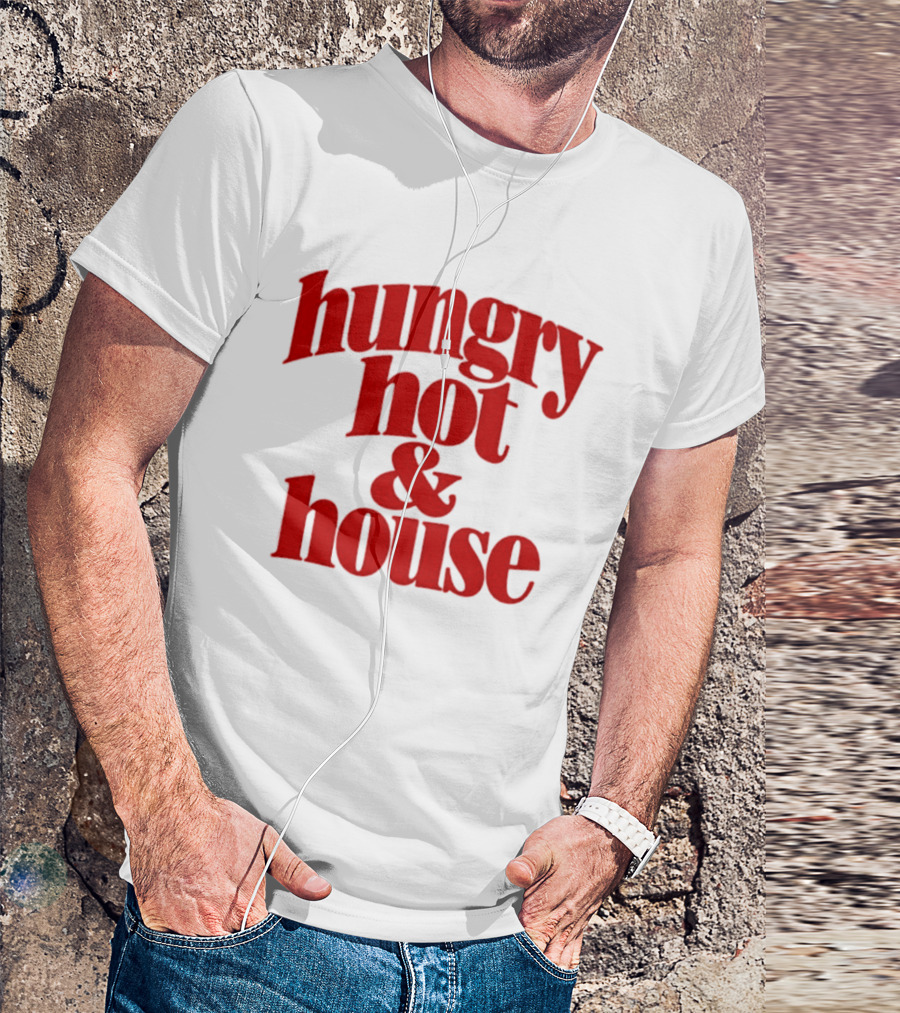Hungry Hot House Food Red T-Shirt